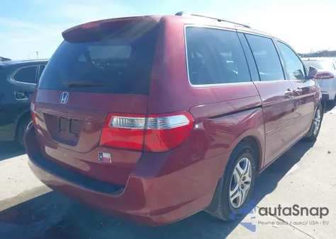 2006 Honda Odyssey Ex-L z USA, uszkodzony, nr VIN 5FNRL38676B441384